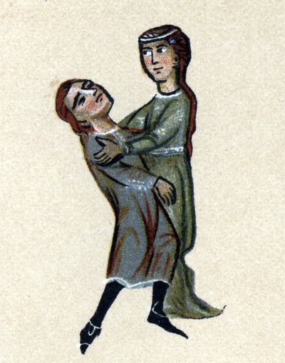 Bir Orta Çağ Troubadour
