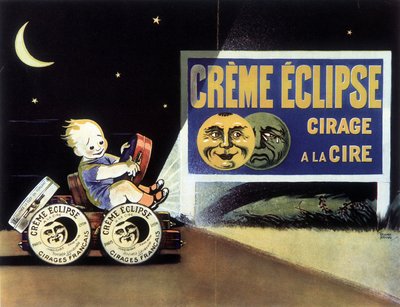 Balmumu parlatma reklamı “” Eclipse Creme”” by School French