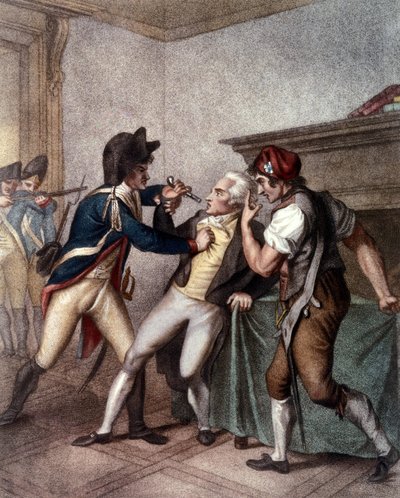27 Temmuz'da Maximilien de Robespierre'nin Tutuklanması by School French