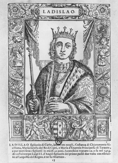 Yüce Ladislaus (gravür) by School French