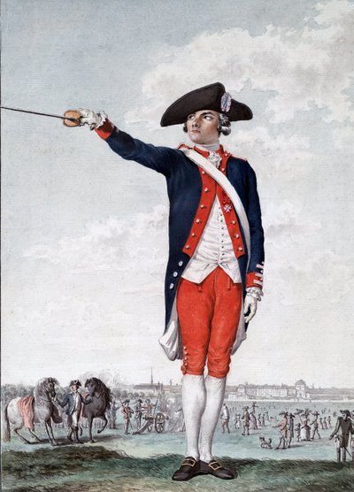 Picot de Peccaduc - Henry-Rene-Marie Picot de Peccaduc (Peccadeuc) 1770-1785 - Moreau tarafından Paris