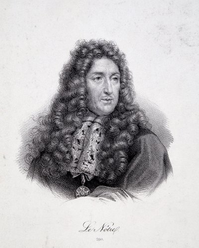 Andre Le Notre'nin Portresi (Lenotre) by School French