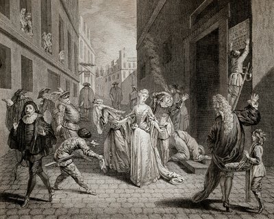 Terör (1793-1794): İtalyan komedyenler (Commedia dell