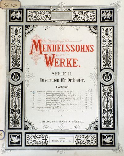 Felix Mendelssohn