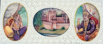 Babür İmparatoru Bahadur Şah Zafar ile Eşi Zeenat Mahal