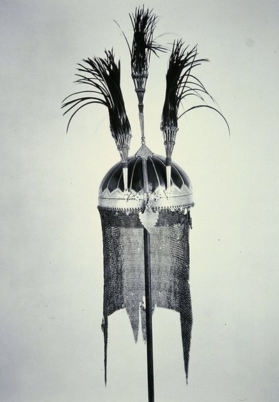 Babür Miğferi (karışık teknik) by School Indian