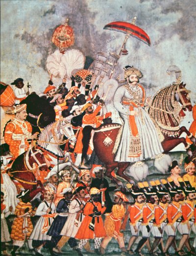 Büyük Ekber (renkli taş) by School Indian