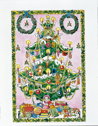 Noel ağacı (renkli taş) by School Italian