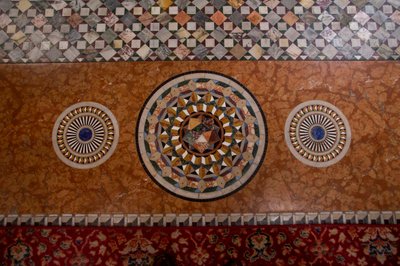 Aziz Mark Bazilikası, kilise, kaldırım (mozaik) by School Italian