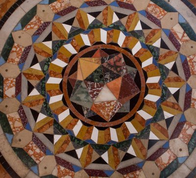 Aziz Mark Bazilikası, kilise, kaldırım (mozaik) by School Italian