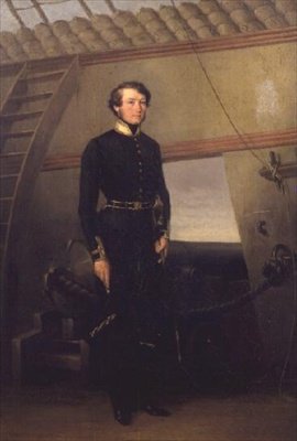 Deniz Subayı (tuval üzerine yağlı boya) by School Italian