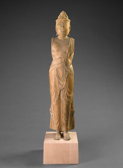 Bosatsu, 12. yüzyıl ortası (servi ağacı) by Japanese School