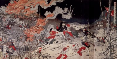 Birinci Çin-Japon Savaşı - Hui-Go Zaferi - Çin-Japon Savaşı by Japanese School