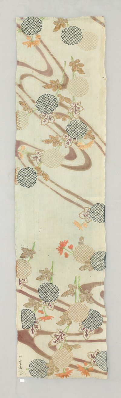 Kimono parçası (Kumaş) by Japanese School