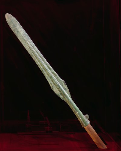 Mızrak noktası, Yayoi Dönemi, MÖ 200-MS 100 (bronz) by Japanese School