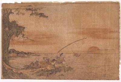 balıkçı ile manzara by School Japanese