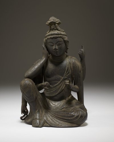 Nyoirin Kannon (bronze) by Japanese School