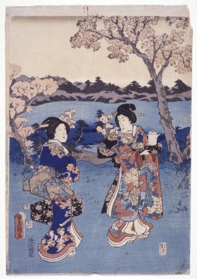 İsimsiz (renkli gravür) by School Japanese