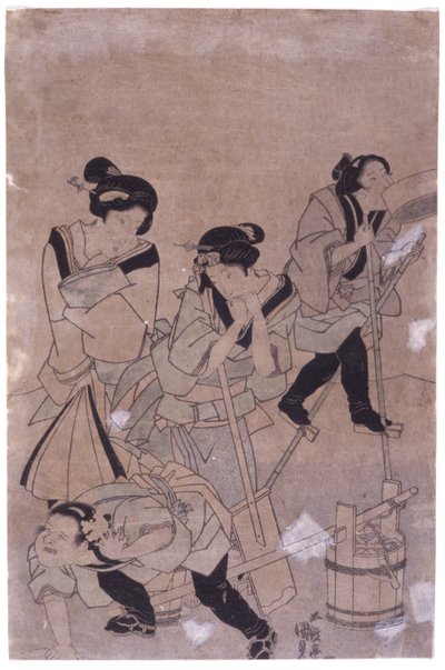 İsimsiz (renkli gravür) by School Japanese