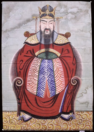 Okhwangsangje (ipek üzerine renkli) by School Korean