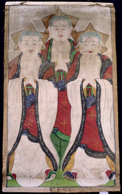 Sambul jeseok (ipek üzerine doğal pigment) by School Korean