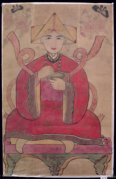 Seongsu Daesin (ipek üzerine doğal pigmentler) by School Korean
