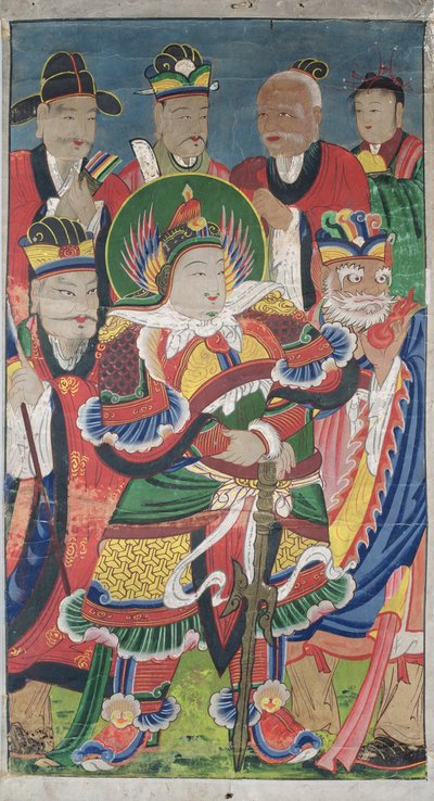 Sinjang (ipek üzerine renk) by School Korean