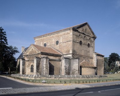 Vaftizhanenin dış görünümü, 4. yüzyıl by School Merovingian