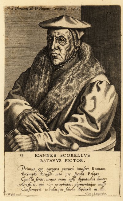 Jan van Scorel, Hollandalı ressam by School Netherlandish