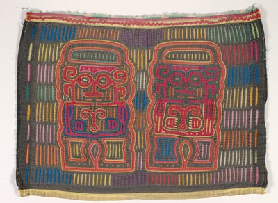 Gömlek paneli (mola), Kuna Halkı, San Blas Adaları, 1950'ler (aplikeli pamuk) by School Panamanian