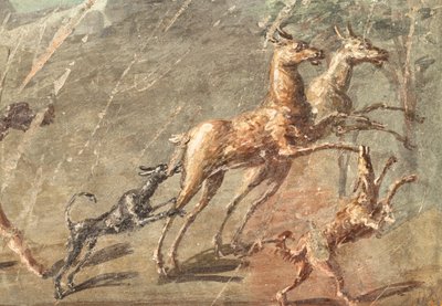 Avlanırken seviyor, Herculaneum by School Roman