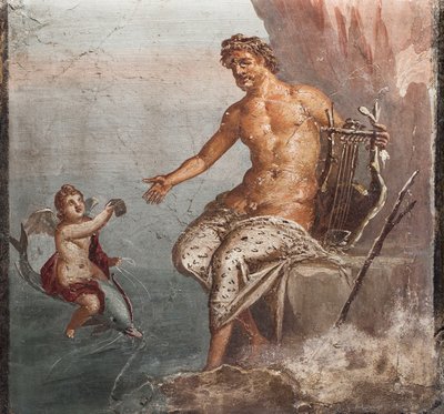 Polyphemus ve Galatea, Herculaneum by School Roman