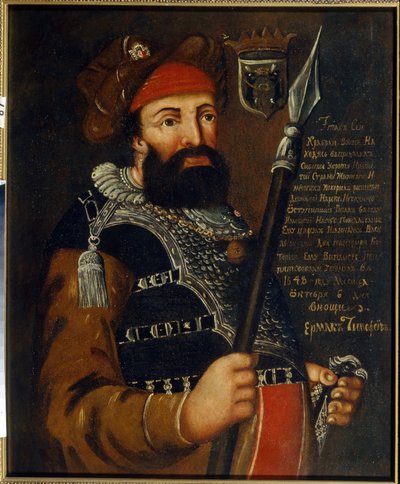 Kazak lideri, Sibirya fatihi ve kaşifi Yermak Timofeyevich