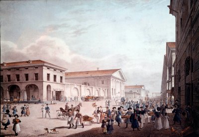1820 yılında Saint Petersburg, Sodovaia Caddesi