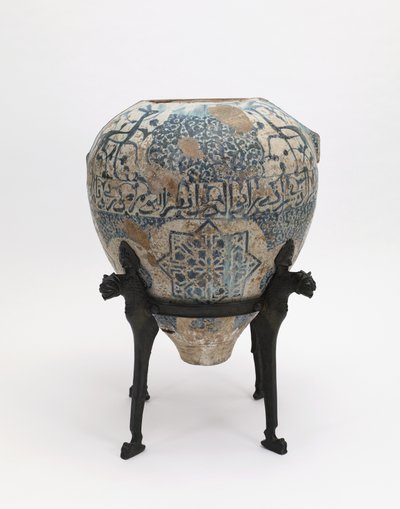 Alhambra Vazo, Nasrid hanedanı, 14. yüzyılın sonları ile 15. yüzyılın başlarında (seramik) by School Spanish