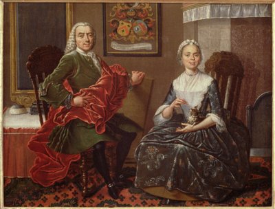 nişanlı portre by School Swedish