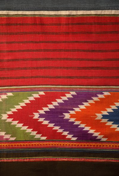 Tai Lu kumaşının detayı (tekstil) by School Thai