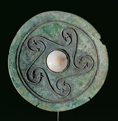 Ayna, Dongson Kültürü c.200 BC-200 AD, Vietnam (bronz) by School Vietnamese