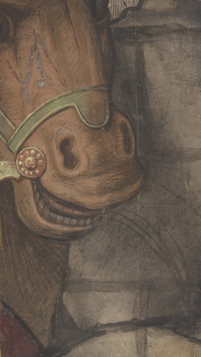 At başı, 1500-1550. by School of Raphael.
