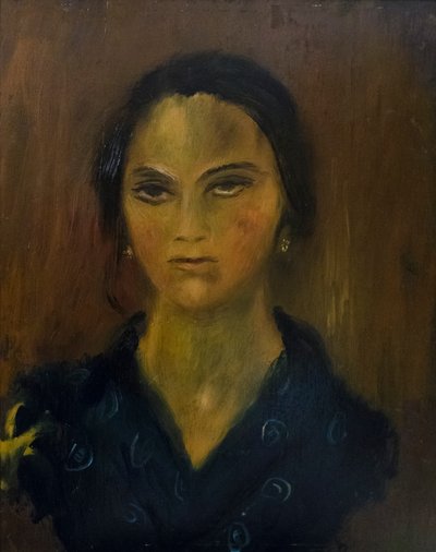 genç bir kadın portresi by Scipione Gino Bonichi