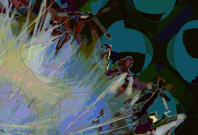 Enginar_abst_horz8 (dijital) by Scott J. Davis