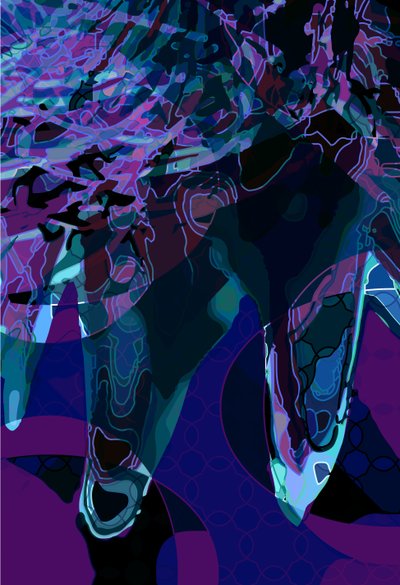 Enginar_abst_vert3b (dijital) by Scott J. Davis