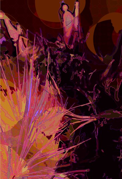Enginar_abst_vert6 (dijital) by Scott J. Davis