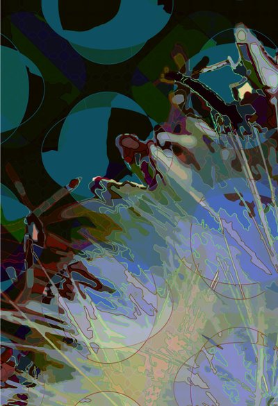 Enginar_abst_vert8 (dijital) by Scott J. Davis