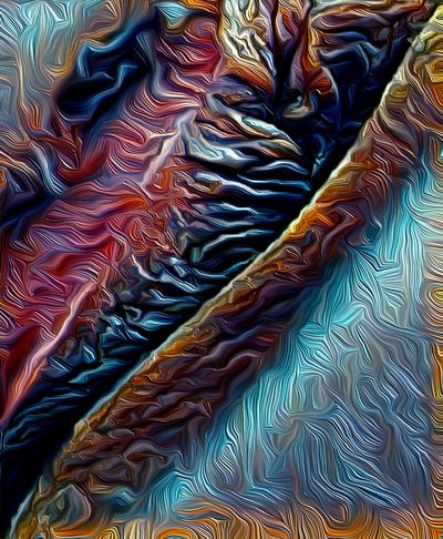 Mavi Gözyaşı, 2021 (dijital) by Scott J. Davis