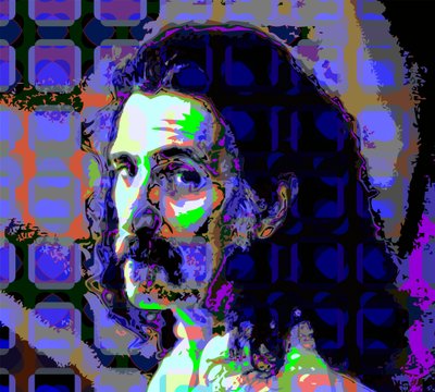 Frank Zappa (dijital) by Scott J. Davis