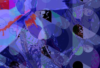 water_lilly_vert4_abst by Scott J. Davis