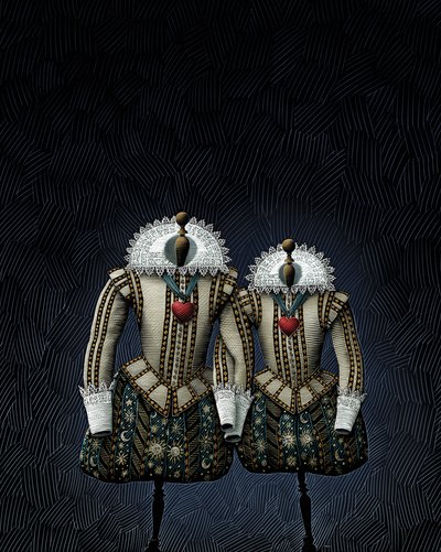 On İkinci Gece, 2009 (karalama tahtası, dijital olarak renklendirilmiş) by Scott McKowen