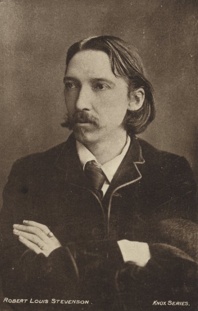 Robert Louis Stevenson, İskoç yazar by Scottish Photographer