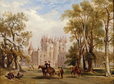 Glamis Kalesi, Angus by Scottish School